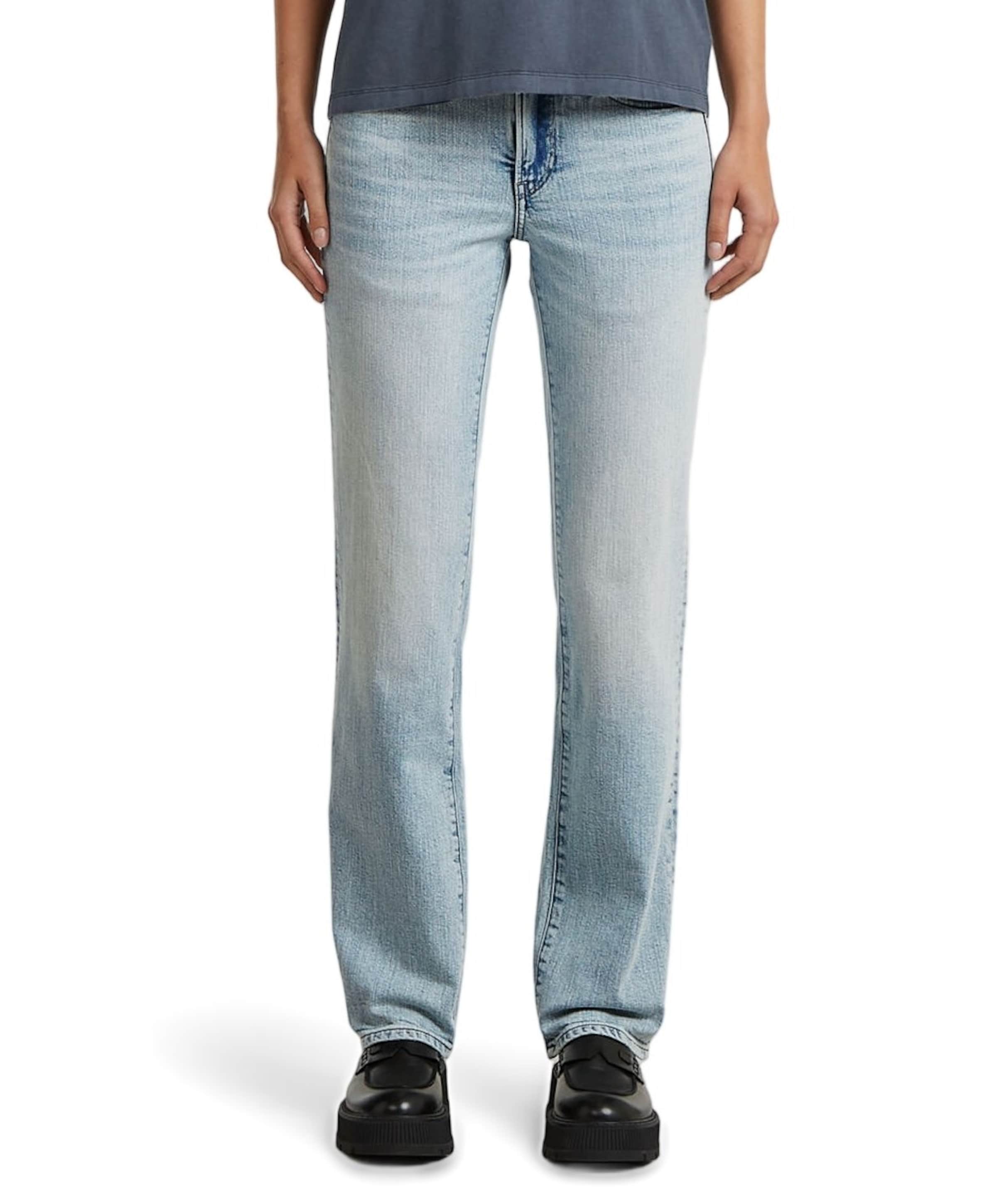 G-Straight Wmn dames jeans blauw