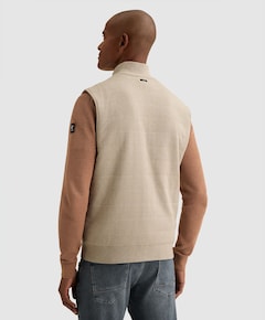 Heren bodywarmer beige