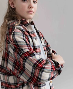 Meisjes tuniek rood