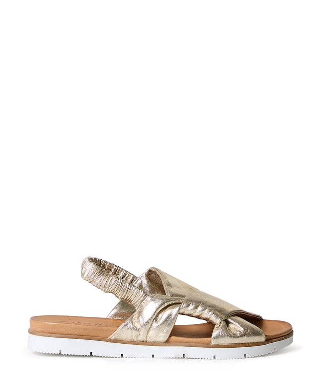 Rubina sandalen goud