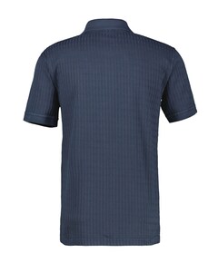 Heren polo blauw