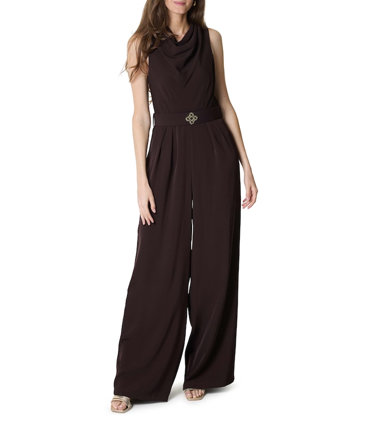 DIANA B-219/26 Tuta dames jumpsuit bruin