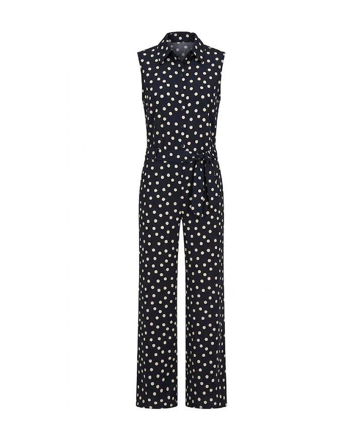Angelie dot sls dames jumpsuit zwart
