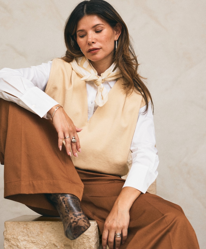 Dames blouse wit