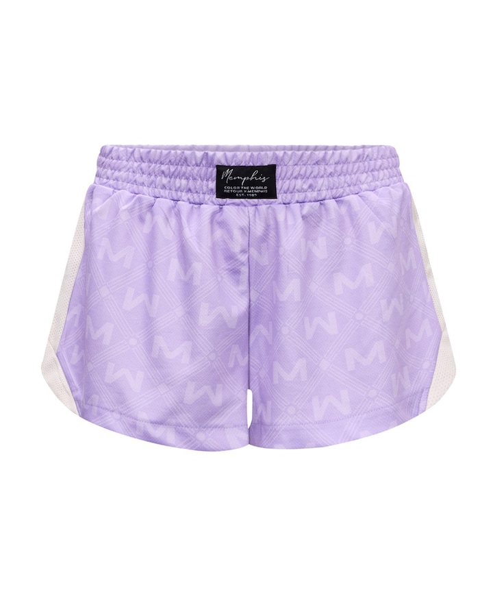 Hesa korte broek paars