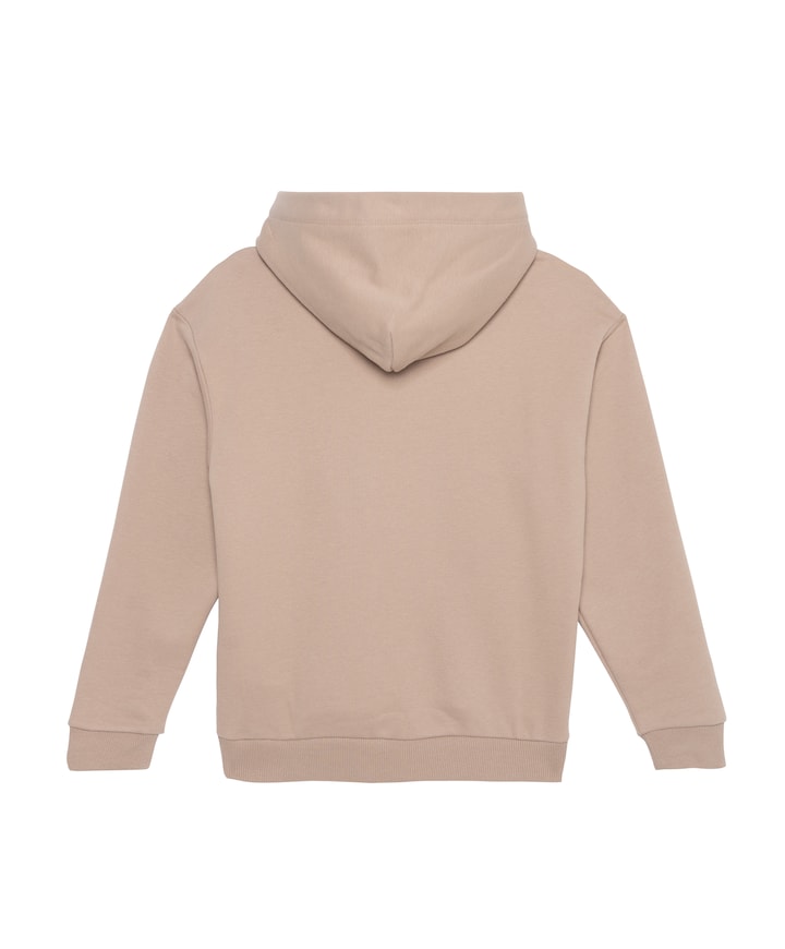 Uniseks hoodie  beige