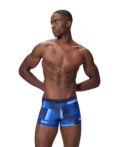 Heren zwemshort blauw
