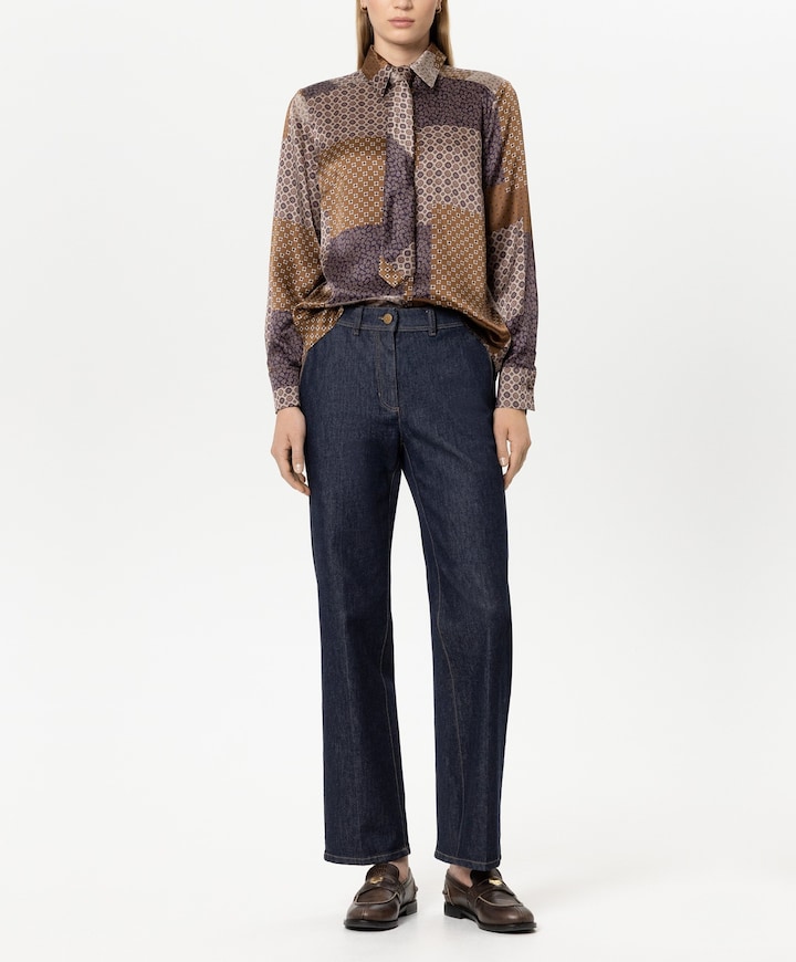 Dames blouse multicolor
