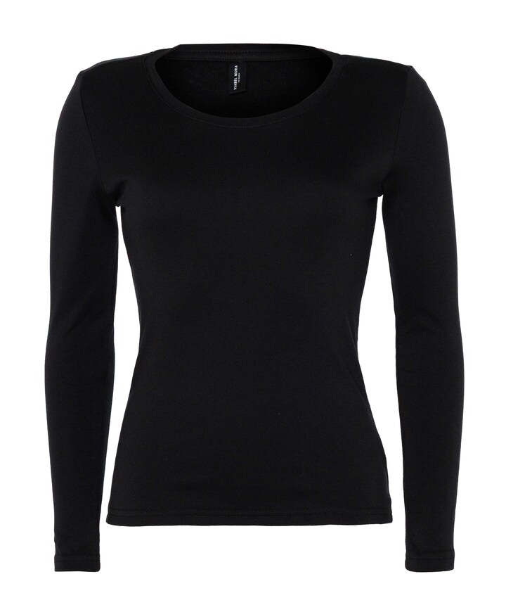 Dames T-shirt zwart