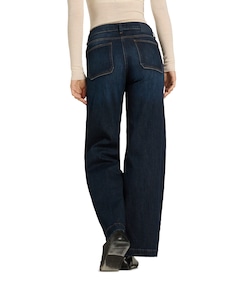 Ada patched pocket dames jeans blauw