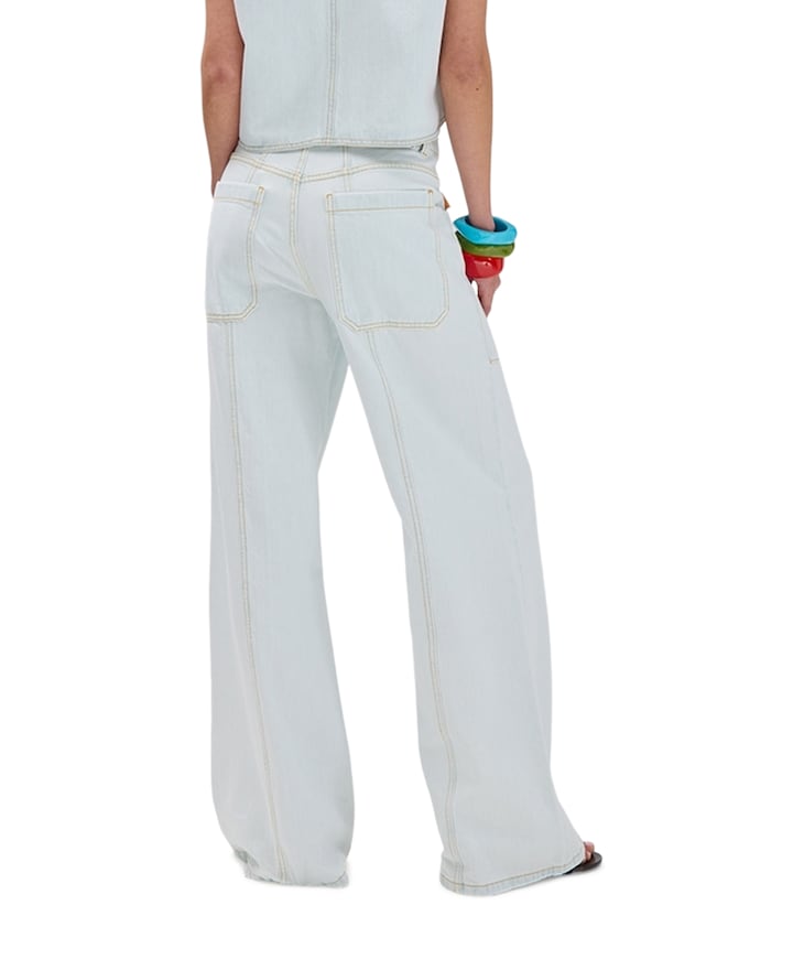 MADELYNN-PA dames jeans blauw