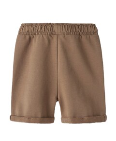NMNOMAS SWEAT SHORTS LIL jongens korte broek bruin