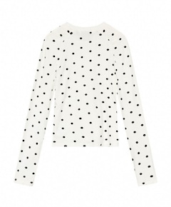 Meisjes longsleeve wit