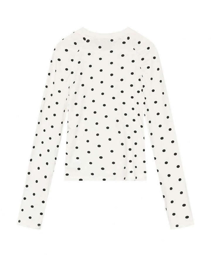 Meisjes longsleeve wit