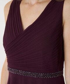 Dames jurk bordeaux