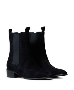 Berenice dames enkellaarzen zwart