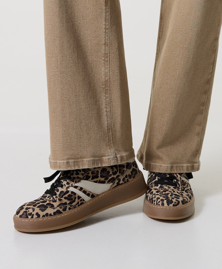 dames sneakers bruin