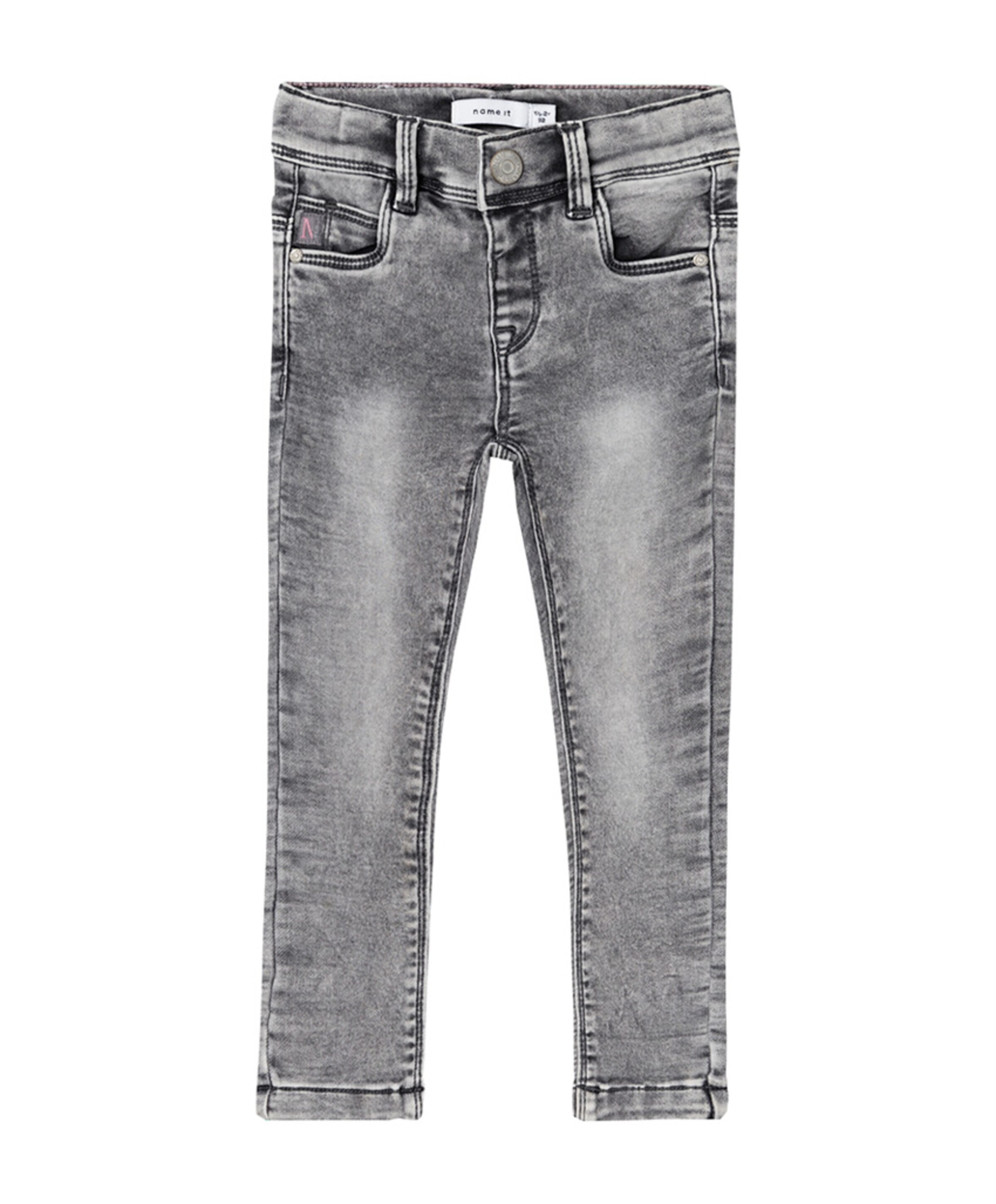 NMFPOLLY SKINNY NOOS jeans grijs