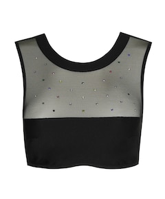 Dames bralette Tomorrowland zwart