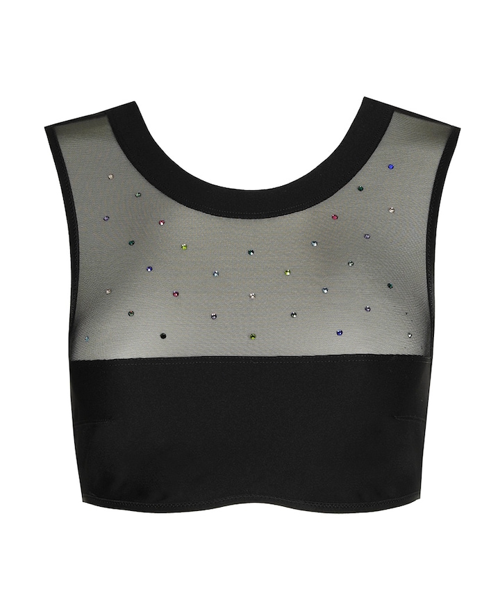 Dames bralette Tomorrowland zwart