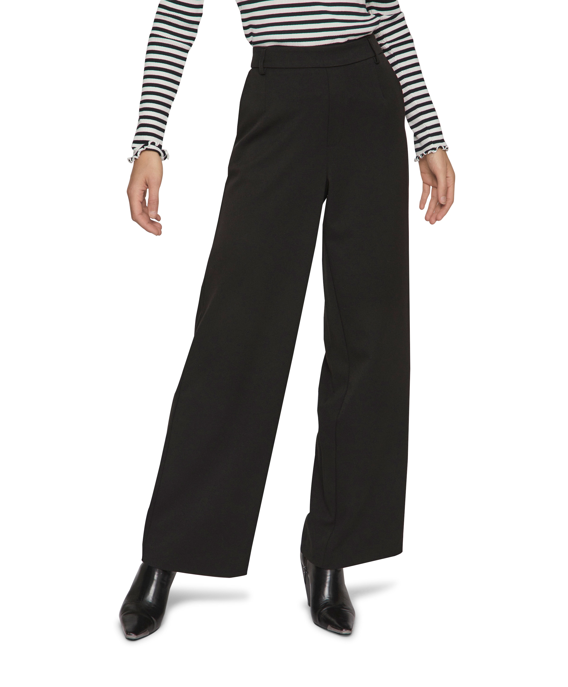 VIVARONE HW WIDE PANT - NOOS zwart