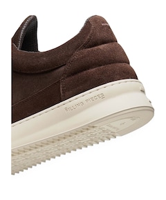 Low Top Suede heren sneakers bruin