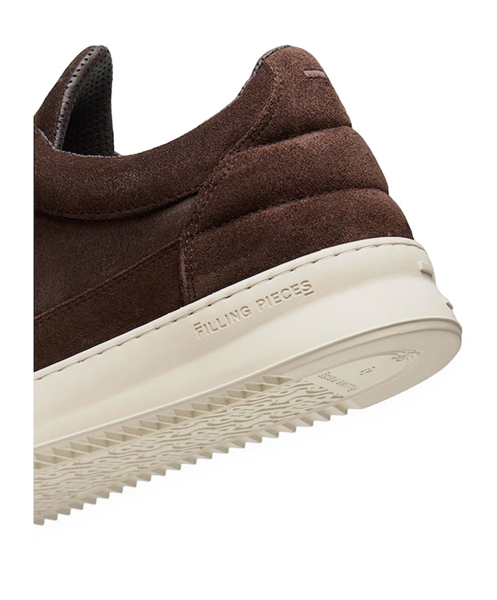 Low Top Suede heren sneakers bruin