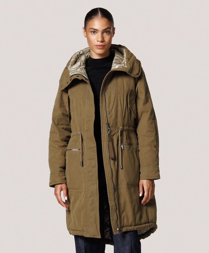 Dames jas beige