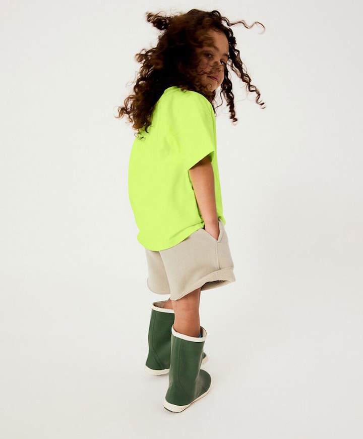 Izubird uniseks korte broek groen