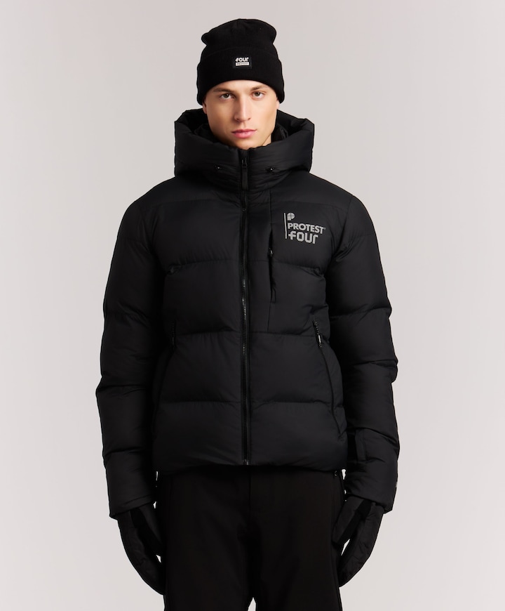 Heren ski-jas zwart