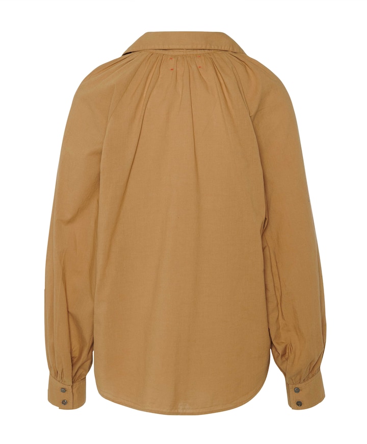 Dames blouse beige