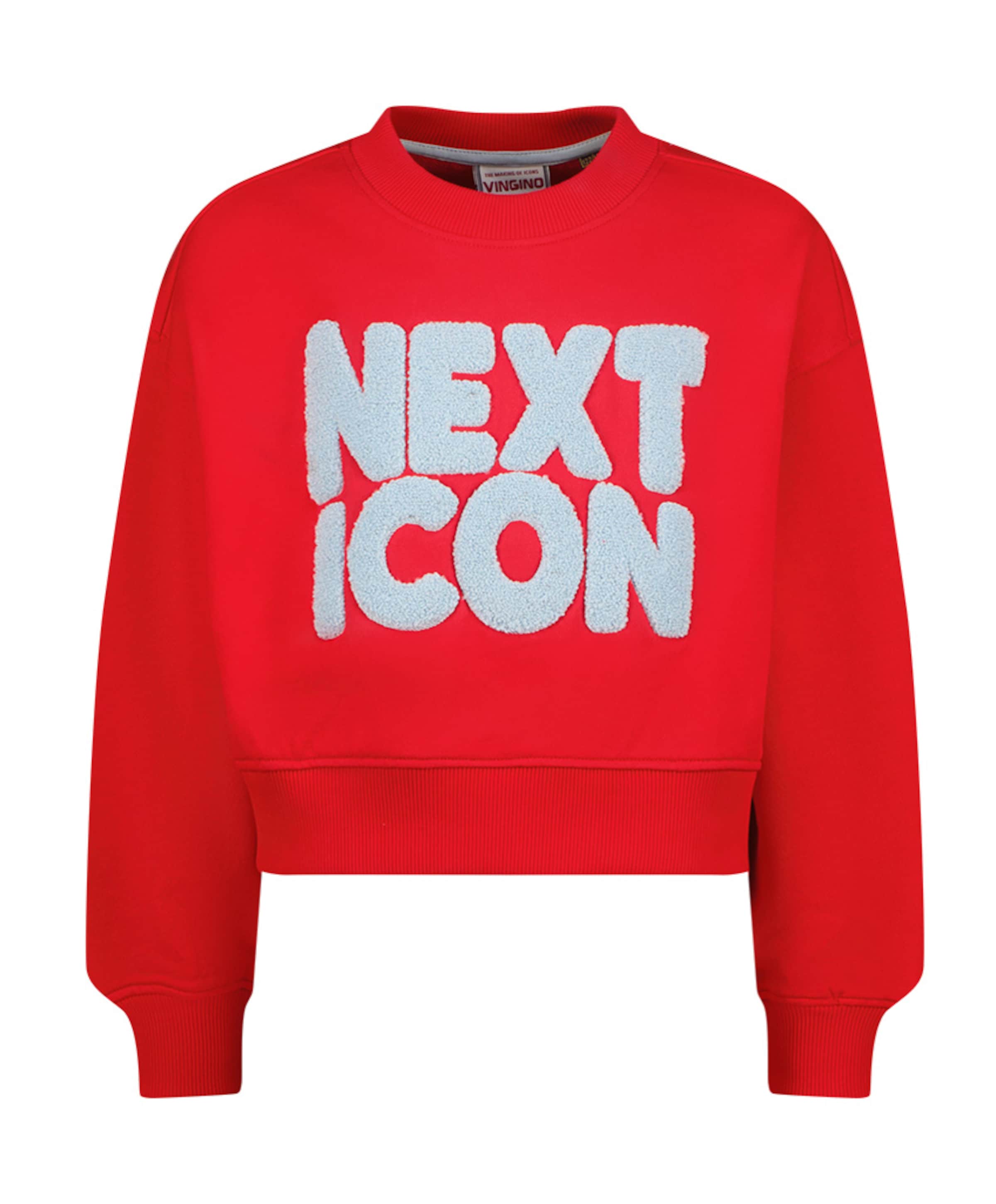 Meisjes sweater rood