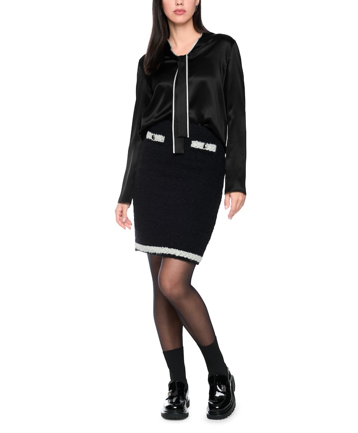 Dames blouse zwart
