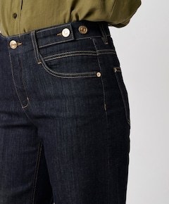 Liv New Wide dames jeans blauw