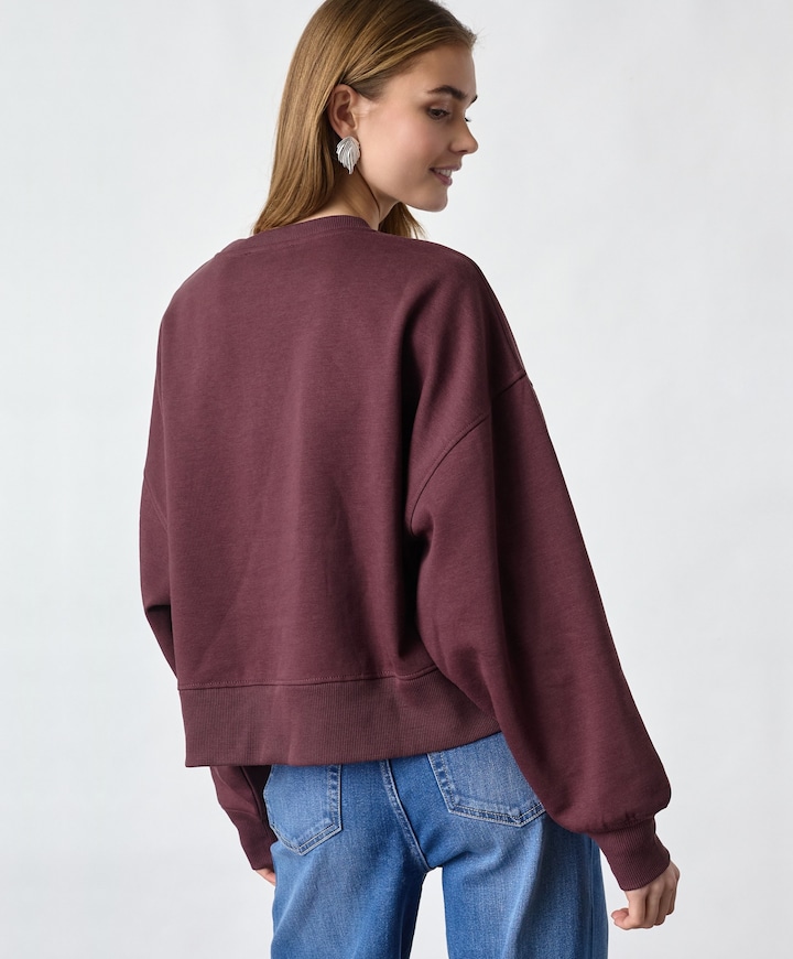 Dames sweater roze