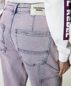 Tinsley Washed dames jeans roze