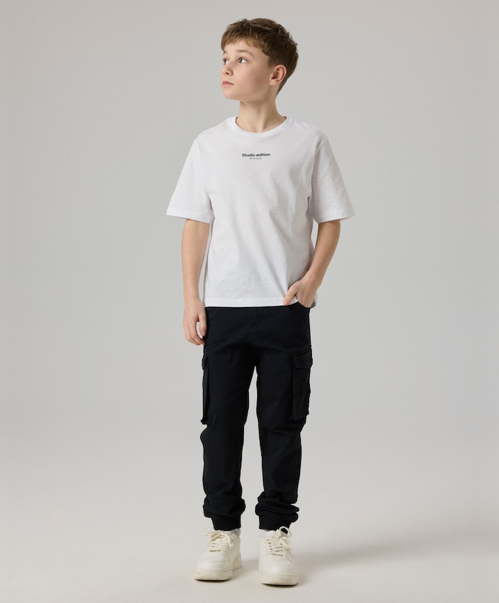 NITBAMGO REG/R TWI CA PANT M NMT NO jongens broek zwart