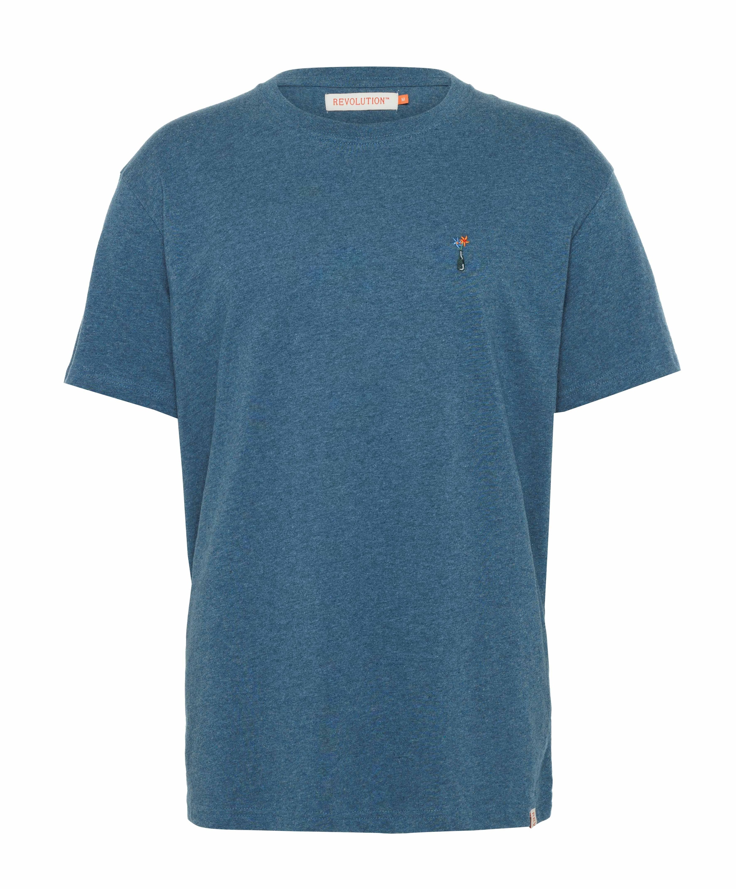 T-shirt blauw