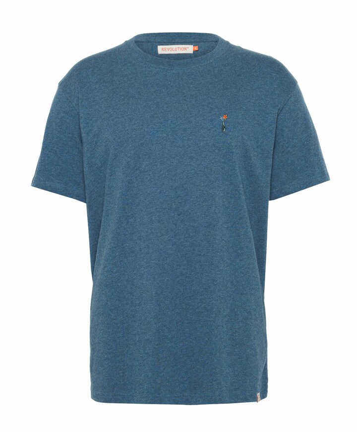 T-shirt blauw