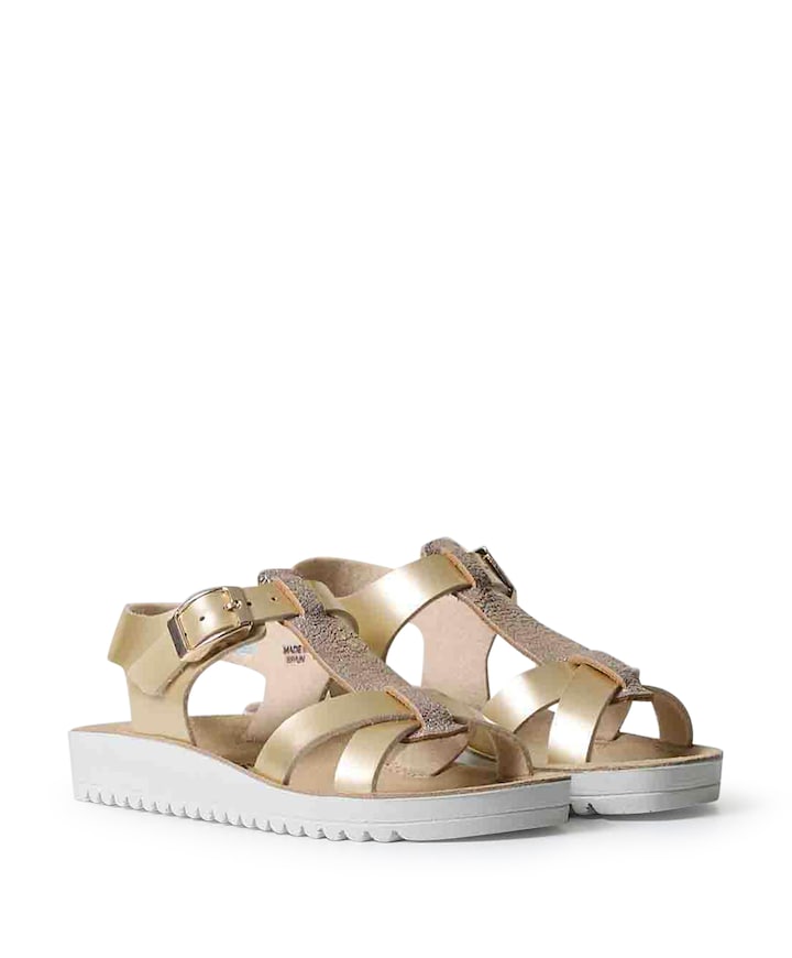 meisjes sandalen goud