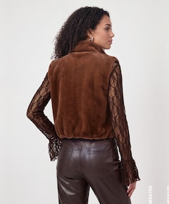Dames bodywarmer bruin