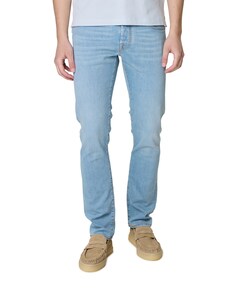 Nick Slim 5 pkt heren jeans blauw