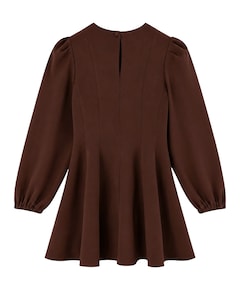 Meisjes jurk bruin