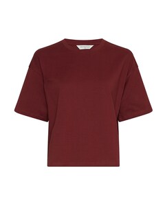 Dames t-shirt bordeaux