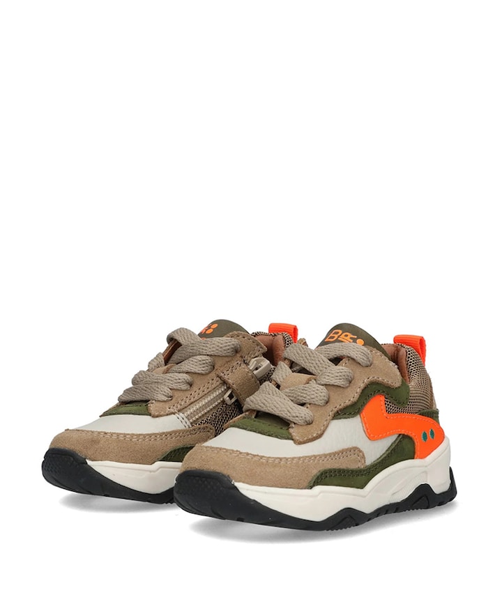Cole Chunky jongens sneakers beige
