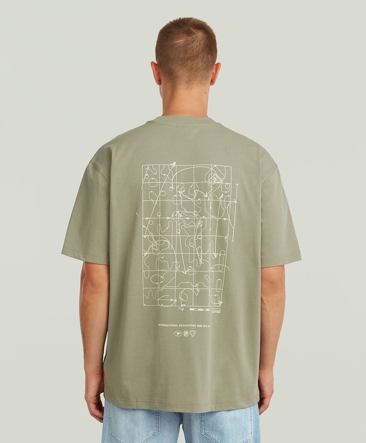 Heren T-shirt groen