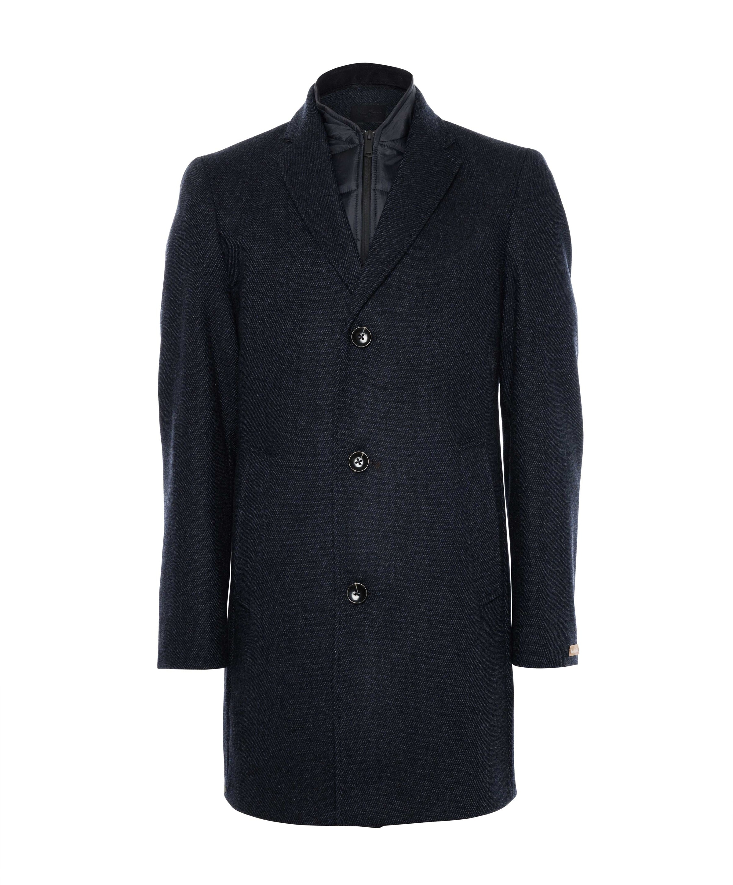 Heren jas blauw