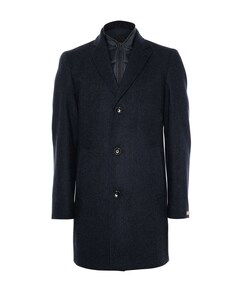 Heren jas blauw