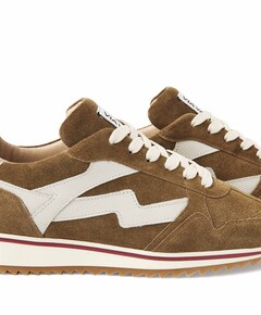 Mikki Alex dames sneakers bruin