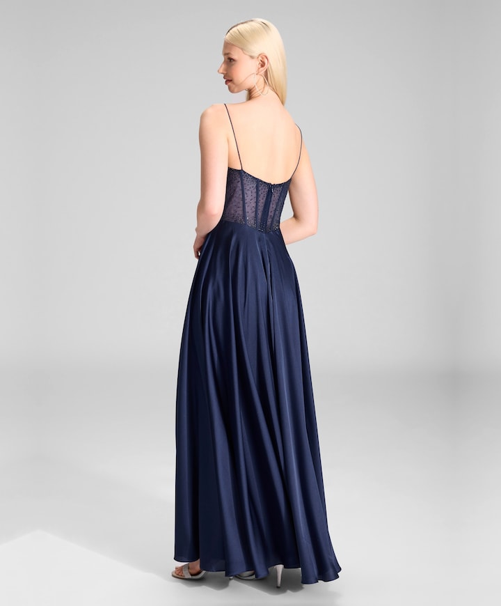 Dames jurk blauw